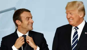 La amistad de Macron con Trump tiene su costo