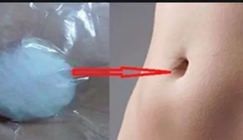 Coloca un algodón en tu ombligo: IMPERDIBLE