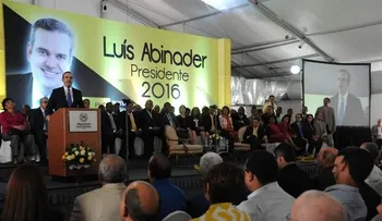 Partido Humanista presenta a Abinader como candidato presidencial