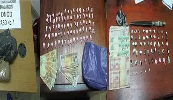La DNCD apresa 59 personas con cocaína, crack y marihuana