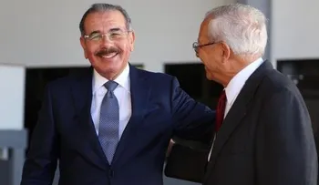 Danilo Medina llegó a Costa Rica