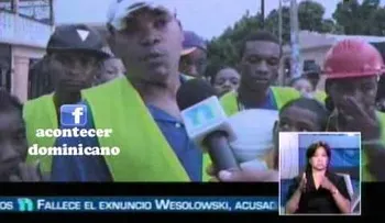 Erika deja un niño de 12 años electrocutado en Azua.