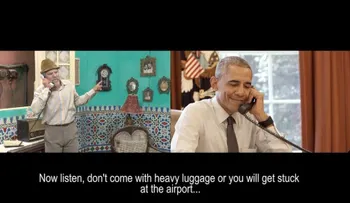 Rara aparición de Barack Obama en un programa humorístico de la televisión cubana