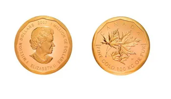 Roban una moneda de oro de 100 kg en un museo alemán