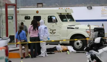 Sepultan guardián asesinado durante asalto a camión de valores