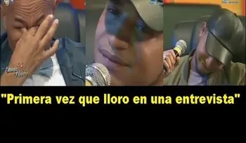 Mozart Lapara se le tranca la garganta y se va en lágrimas cuando Nelson Javier le mostró esto (VIDEO)