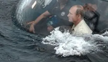 Vladimir Putin va al fondo del Mar Negro