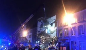 Una decena de heridos tras una explosión en un edificio en Amberes