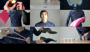 Genial: Interpreta éxitos 2014 usando cosas de su casa como instrumentos (Video)