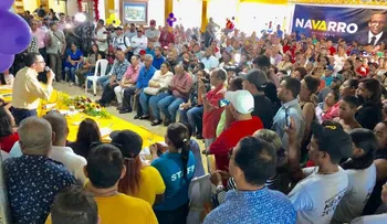 Andrés Navarro presenta propuesta de nación en Montecristi 