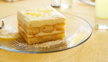 Tiramisú de limón