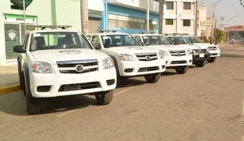 AMET integra flotilla de camionetas a labores de seguridad vial