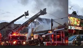 Fuego 4 alarmas afecta vecindario residen cientos dominicano en El Bronx
