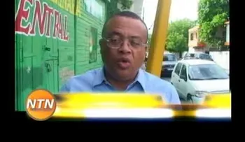 Peleas y agresiones en reparto de cajas Leonel Fernanez y el PLD