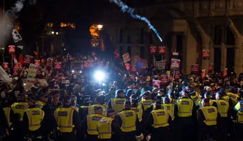 La Marcha del Millón de Máscaras de Anonymous en Londres termina con decenas de detenidos