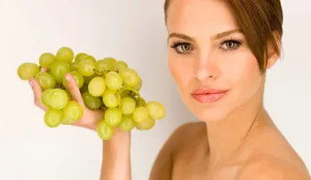 Mascarilla de uva para las arrugas