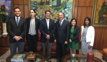 ANJE visita al procurador para presentar iniciativa sobre seguridad ciudadana