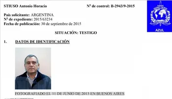 Antonio Stiuso viajó a Miami desde Portoalegre en febrero, afirma Interpol