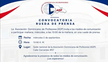 PLD convoca a rueda de prensa este lunes en su Casa Nacional