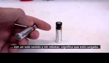 Un sencillo truco para saber si las pilas tienen carga (Video)