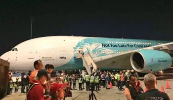 El avión más grande del mundo aterriza en Aeropuerto Simón Bolívar 