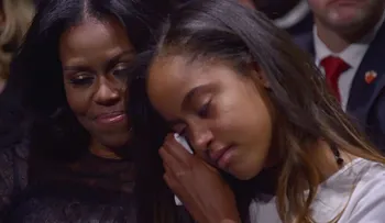 Discurso de despedida de Barack Obama: ¿dónde estaba su hija pequeña Sasha?