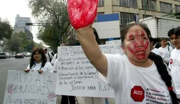 Organizaciones protestan contra la CIDH