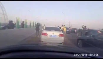 Se forma un enorme atasco en China por un ovni