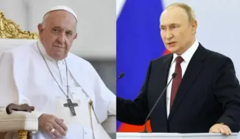 El papa suplica a Putin parar la guerra y alerta del riesgo nuclear
