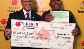 Panadero gana RD$32.0 millones en la Lotto