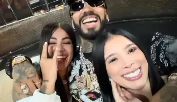 Anuel AA, Yailin y Fabiana Buitrago aparecen juntos y en son de fiesta en redes
