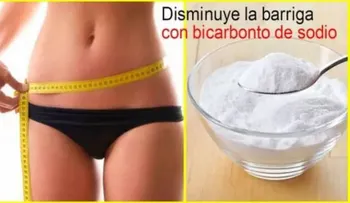 Esta es la forma correcta de preparar el bicarbonato de sodio para bajar la barriga