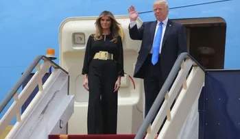 Melania Trump conquista a la prensa en Arabia Saudita