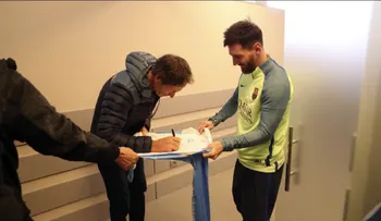 Santiago Lange, el deportista al que Messi le pidió un autógrafo