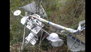 Globo de Google cayó en montaña de Colombia y sorprendió a los habitantes