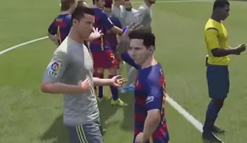 La acalorada pelea de Messi y Ronaldo en FIFA 2016