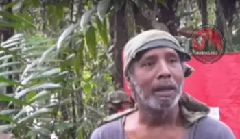 Político colombiano capturado por el ELN aparece en video