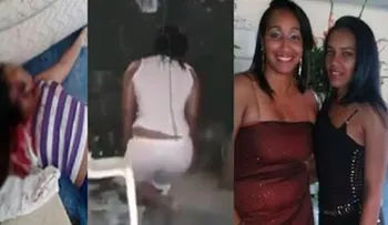 Momento en que fue encontrada mujer que mató su novia y luego se suicidó