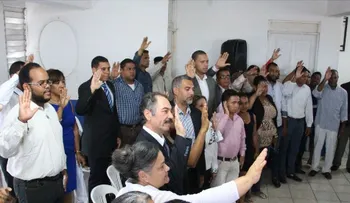 Dirigentes del PRM juramentan Comando de Campaña en el municipio SDE 
