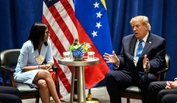 Trump afirma que abordó el tema electoral con Delcy Rodríguez durante su encuentro en Nueva York