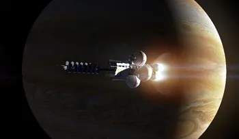 Nave espacial se acerca a Marte 