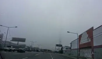 Neblina cubre Santo Domingo