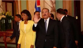 Danilo Medina recibe saludo de Año Nuevo de embajadores y ministros 