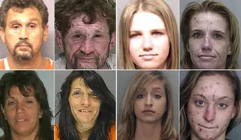 El impactante y desagradable efecto de la droga en el rostro de los adictos