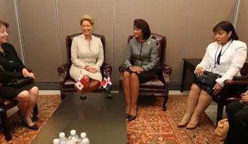 Cándida Montilla de Medina se reúne con homólogas de Panamá y Honduras