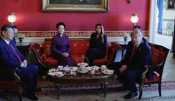 Trump y Xi cierran visita de Estado con té en la Casa Blanca y un recorrido por los Archivos Nacionales