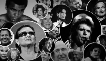 No, 2016 no fue el año en que más celebridades murieron. Y podemos probarlo