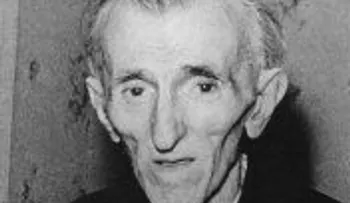 La última foto de Nikola Tesla pobre y olvidado