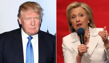 Encuesta CNN: Hillary Clinton baja, Donald Trump sube