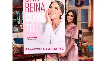  Francisca Lachapel vive "doble bendición" con su libro "Una reina como tu" y su "corazoncito" ocupado